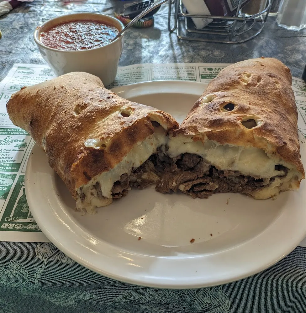 Cheesesteak Stromboli